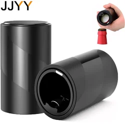 JJYY Magnet-Automatic Beer Bottle Opener with Cap Catcher Picnic Camping Barbecue Travel, No Damage To Bottle Cap