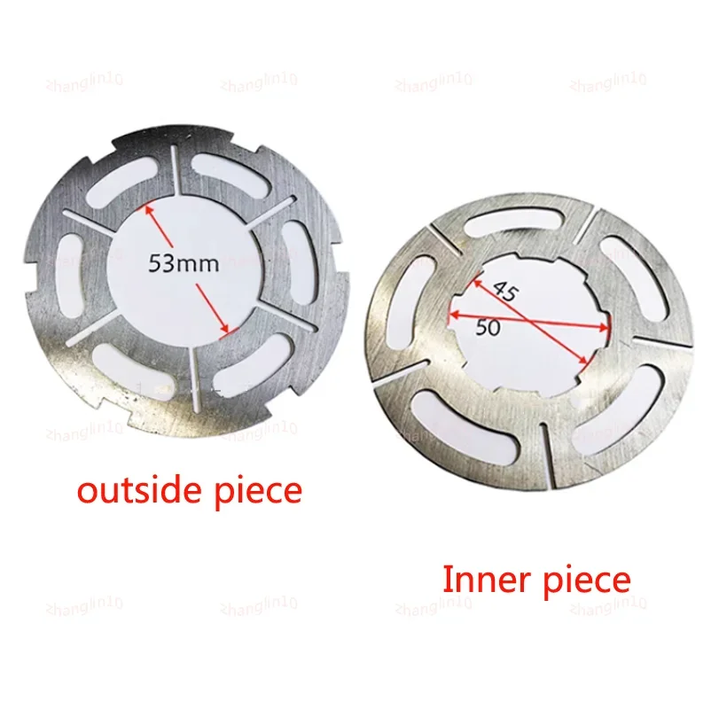 For Beijing Milling Machine W62W Electromagnetic Clutch Friction Plate Internal External Films DLMX-5K/5M