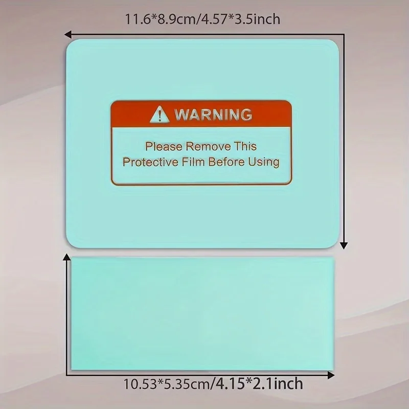 10 Buah Pelindung Lensa Las Penutup Pengganti Kepala Las 7 Pelindung Luar 11.5Cm X 8.8Cm, ​​3 Pelindung Bagian Dalam 10.8Cm X 5Cm