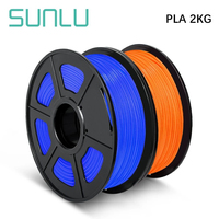 SUNLU PLA Filament 2KG 1KG/ Roll 3D Printer Filament PLA 1.75mm 3d Filament PLA Printing Materials for 3D Printer to 3D Printing