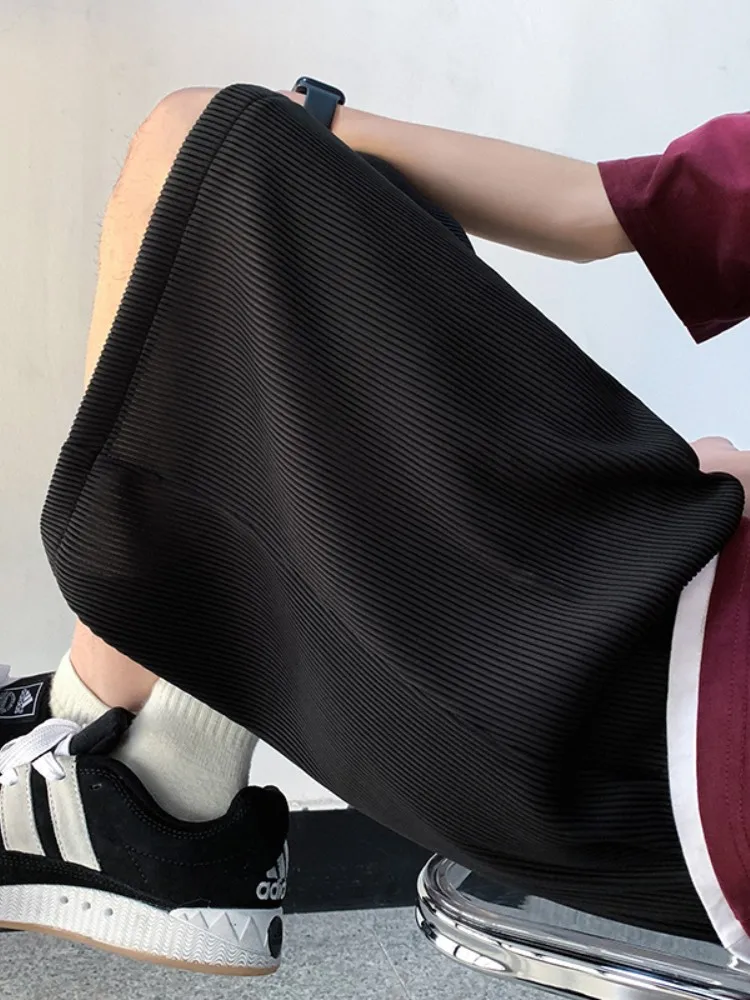 

Extra Large 300 Pou Ice Silk orts Men Women Summer Thin Trendy Loose American Baskeall Sports Five-Quarter Pants