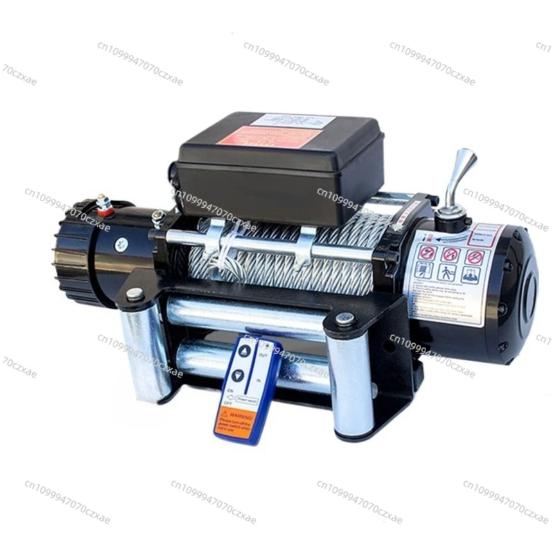 

Электрическая лебедка 12В/24В для грузовиков, тяговая электрическая лебедка, кран на грузовик