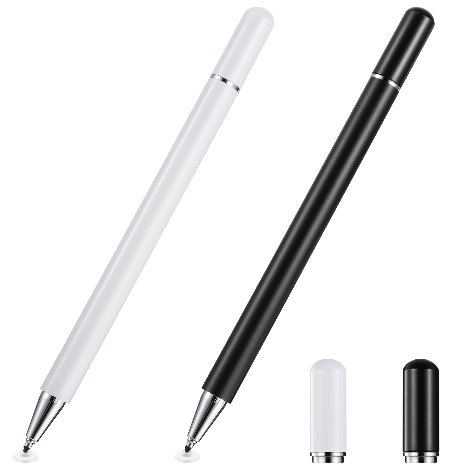 

2 Pcs Touch Screen Pen Stylus Tablet Pens for Phone Capacitive Stainless Steel Touchscreen