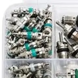 372 Pieces Car Air Conditioning Repair Kit With R134a O-Ring Set And Valve Cores For Auto AC System Maintenance Sealing R
