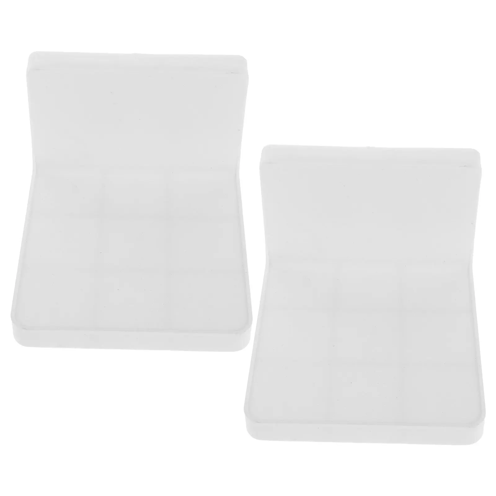 2Pcs Adhesive Wall Mounted Shelves Bathroom Organizer Space Saving Floating Shelf No Drill Strong Adhesion for Tiles Glass