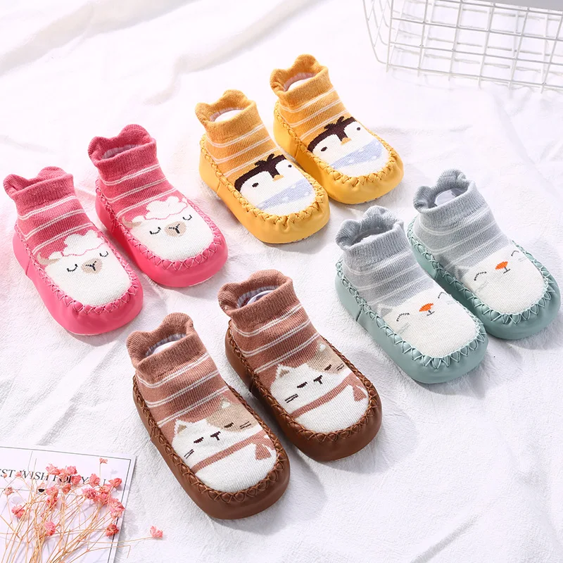 Child Spring Summer Thin Style Walking Socks2026new Korean Version Baby Soft Shoecasual Baby Slip Comfort Walking Shoechild Sock