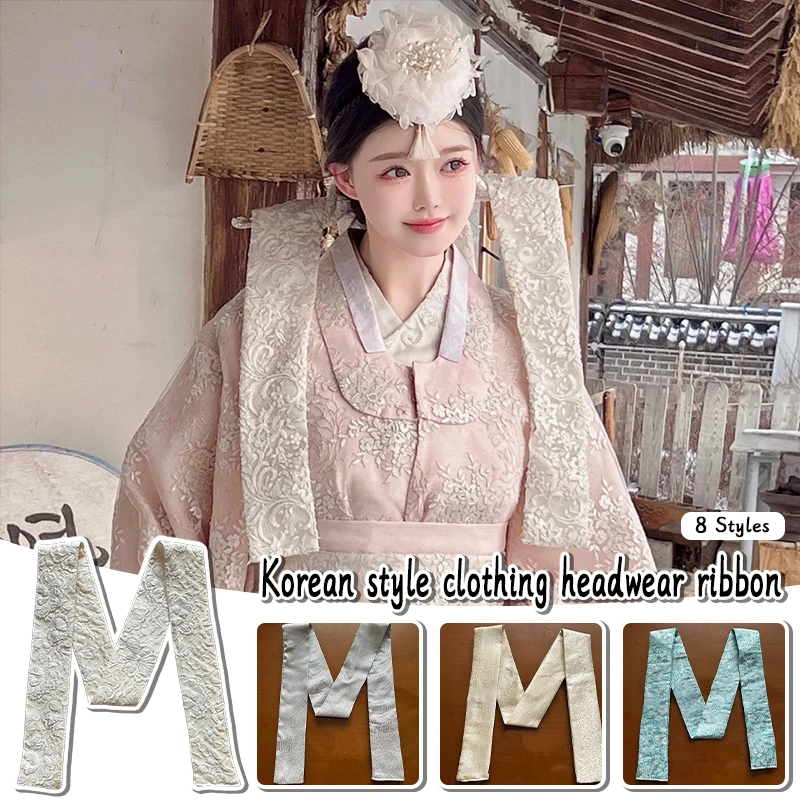 Korea Hanbok Hair Hairpin Women Stage Performance Hairbands Korea Palace Traditional Ribbon Hairpin Photo Props Hair Ornaments