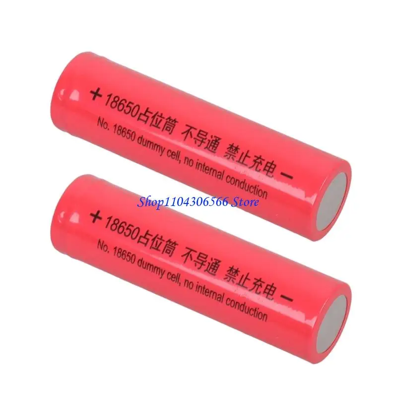 02DD NonRechargeable 18650 Cell Placeholders For Adapters Soldering Practice