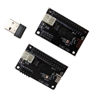 2.4G Wireless 2 Players Arcade USB Arcade Zero Delay Joystick Encoder PCB Board For Diy Arcade Game Console Parts