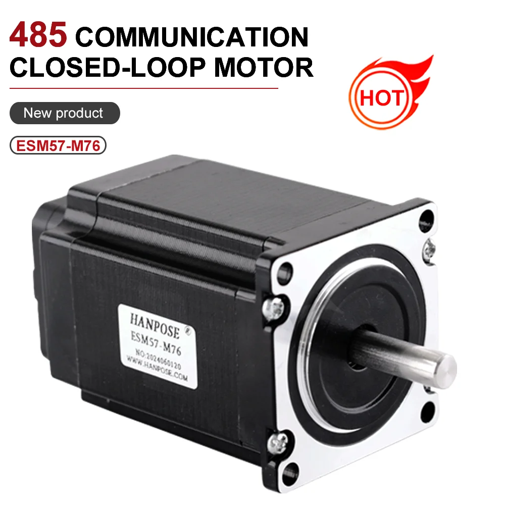 

nema17 Closed loop integrated stepper Motor ESM57-M76 2.8A 1.3N.m for 3D printer 485 communication protocol stepper motor