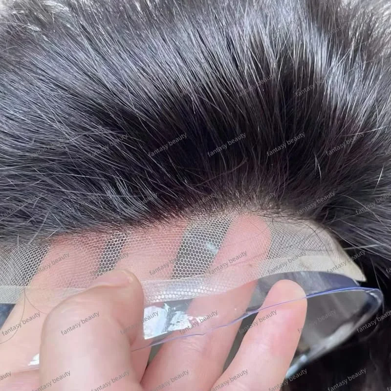 

Прочный Q6 мягкий швейцарский кружево и отбеливающие узлы парики из человеческих волос 100% мужской парик-протез Мужской парик Капиллярный выпадение волос Solutionman Hair