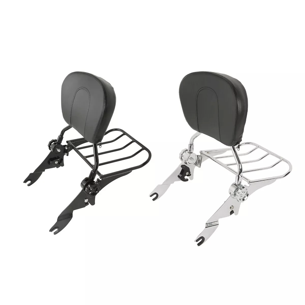 

Detachable Backrest Sissy Bar Luggage Rack Fit For Harley Road Street Glide 2009-2023 Motorcycle