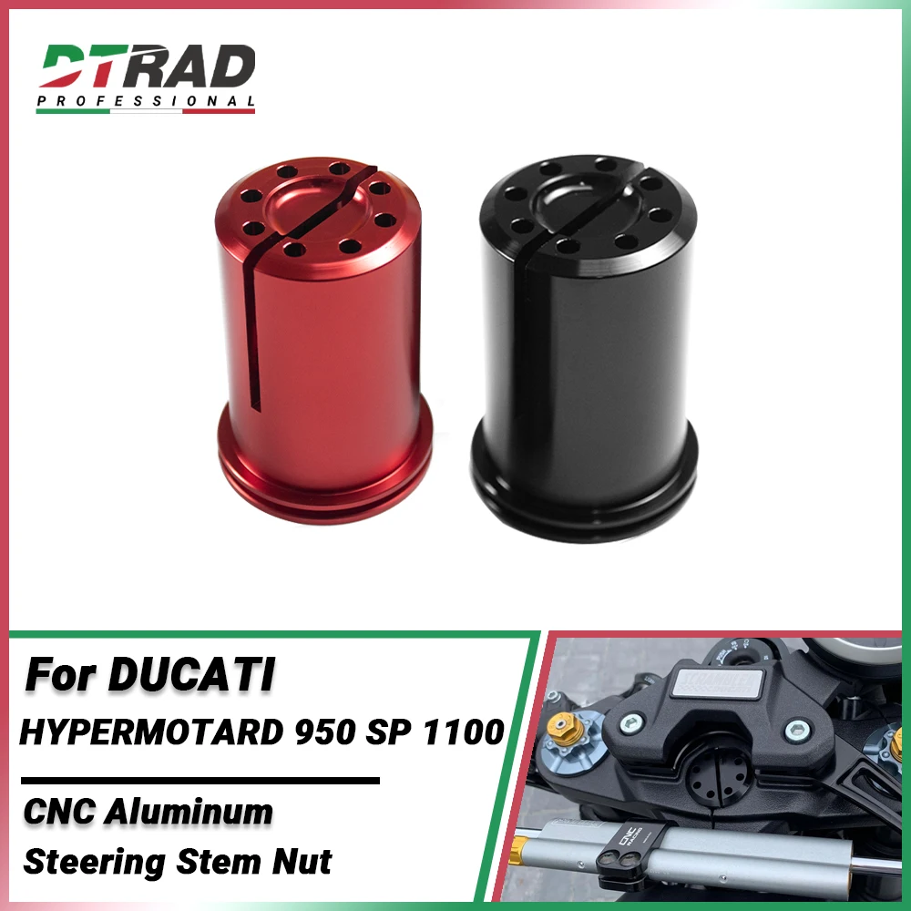 

For DUCATI PANAIGALE V4 V4S V4R Streetfighter V4/S V2 Accessories CNC Aluminium Motorcycle Parts Upper Triple Steering Stem Nut