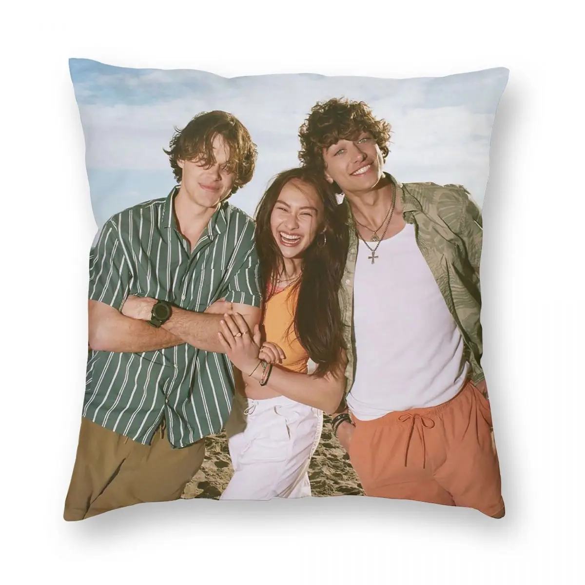 Conrad Fisher The Summer I Turned Pretty Square Pillowcase Pillow Cover Cushion Zip Comfort Throw Pillow for Home Living Room