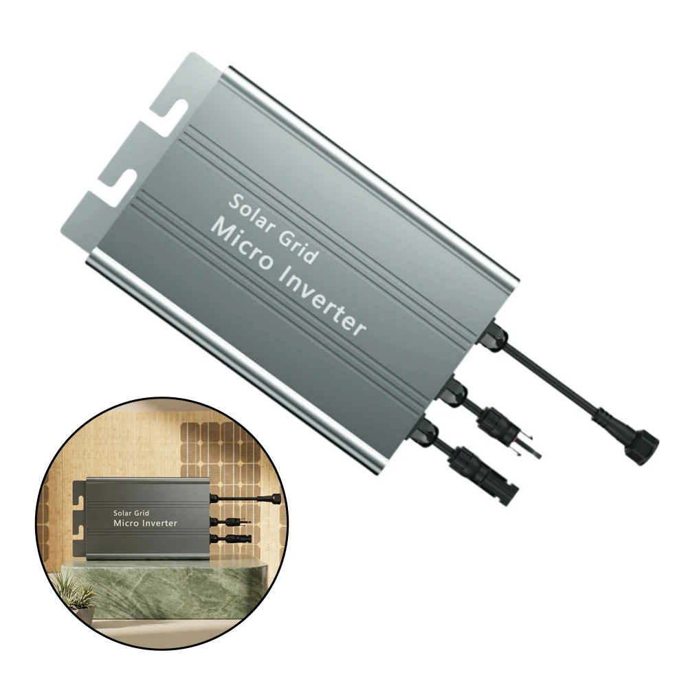 260W Grid Tie Inverter With Controller IP65 Waterproof Aluminum Housing For Solar Panel Home Photovoltaic Power System