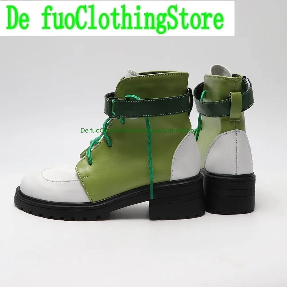 

Cosplay Popular Game Fifth Little Girl Rolling Partner Role-playing Shoes Props Boots Halloween Party Anime Shoes