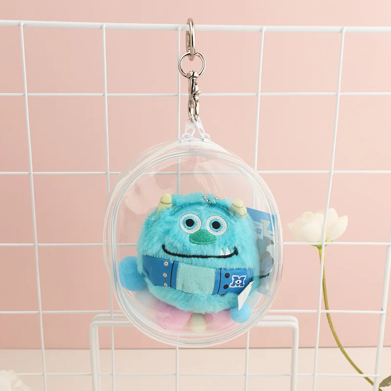 かわいいディズニーサリーモンスターズインクぬいぐるみキーホルダーおもちゃ Itabag バックパック用透明 Pvc 防塵バッグギフト女性のためのグリル