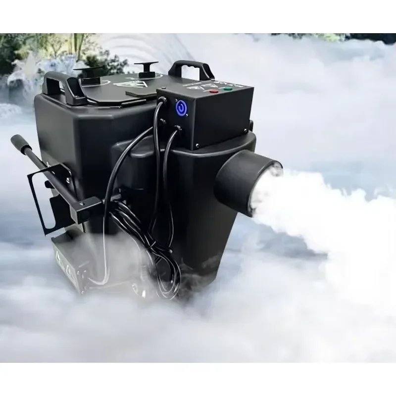 for 6000W Dry Ice Low Fog Smoke Machine for Large Scale Performances Venue Stage Effects Weddings Cloud Effects Electronic