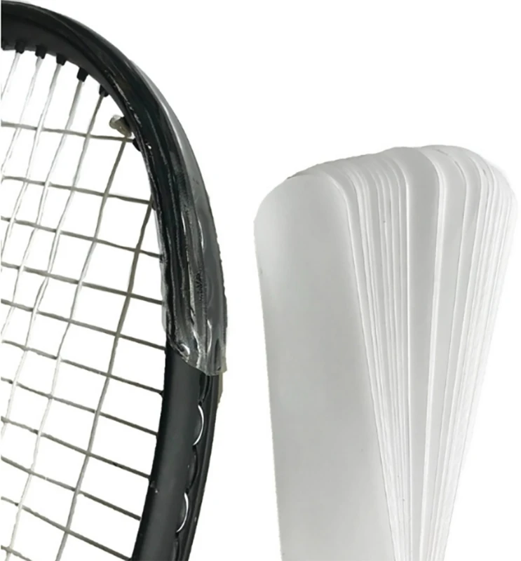 Transparent Tennis Rackets Head Tape Racquet Head Guard Protections Tape Badmintons Rackets Head Protector Clear Sticker