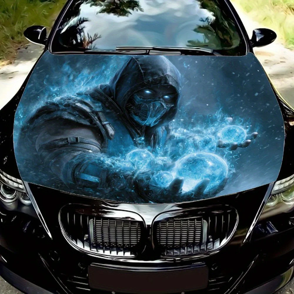 

Волшебная маска Assassin ПВХ автомобильные виниловые обертывания для грузовиков, автомобилей и внедорожников, самоклеящаяся водонепроницаемая наклейка на капот автомобиля, декоративная царапина-R