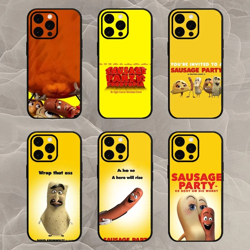 Sausage Party  Phone Case For Samsung Galaxy A53 A33 A70 A73 A54 A51 A71 A52S 5G Soft Cover Shell