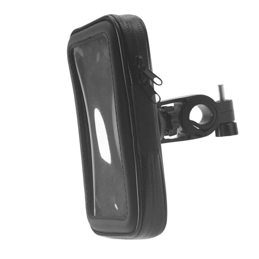 

Bike Phone Holder Waterproof Compatible Clear Cellphone Bag Riding Pouch Abs Mouth Bicycle Accessory Portable
