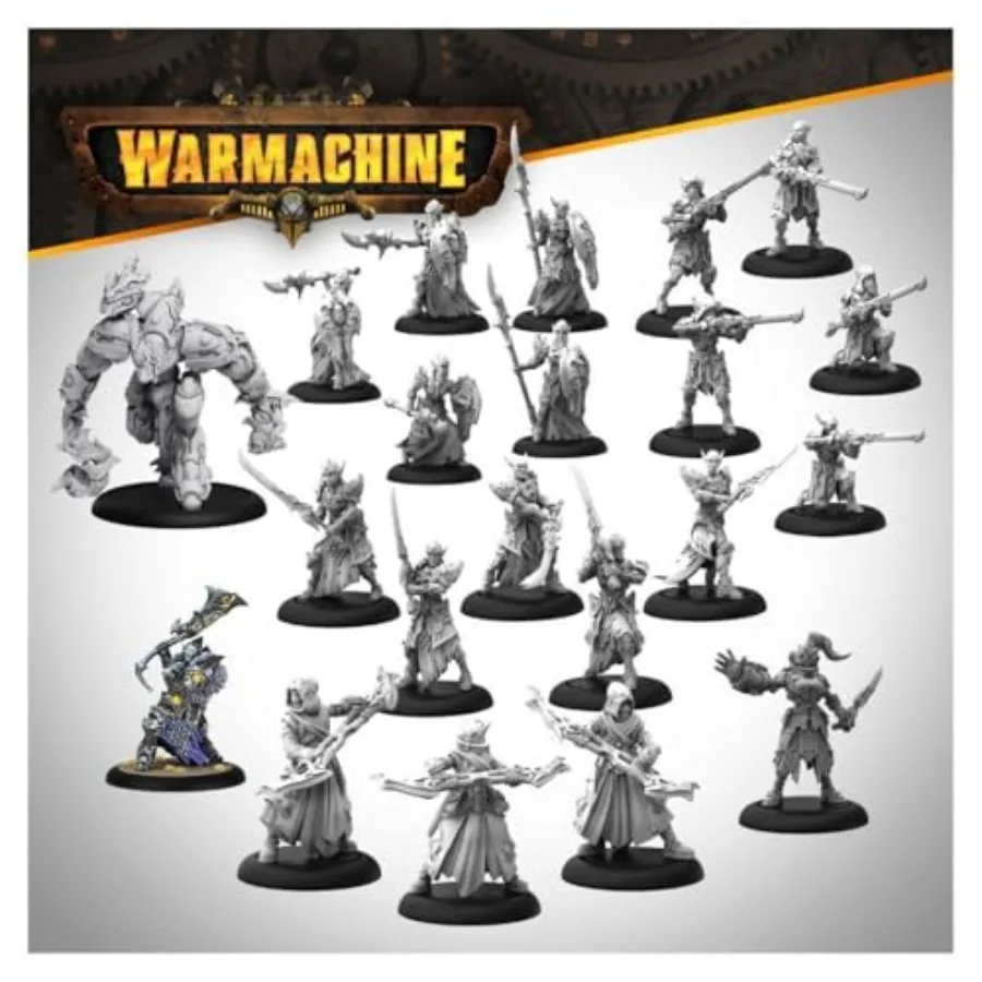 

Warmachine: Dusk House Kallyss Core Expansion Strategic Miniature Combat Game for Tactical Enthusiasts Featuring Advanced Mecha