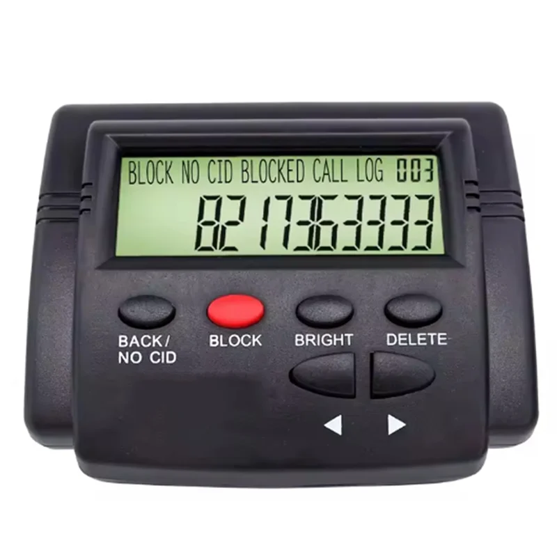 -ABGQ هاتف مانع المكالمات للهواتف الأرضية 2000 صندوق معرف المتصل حجب عدد مكالمات Robocalls Nuisance غير المرغوب فيها #3