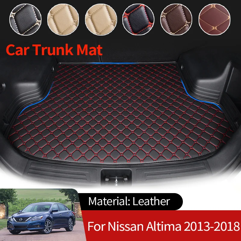 

Car Boot Liner Cargo Rear Trunk Mat Luggage FLoor Tray Waterproof Carpet Accessories for Nissan Altima Teana L33 2013~2018 2017