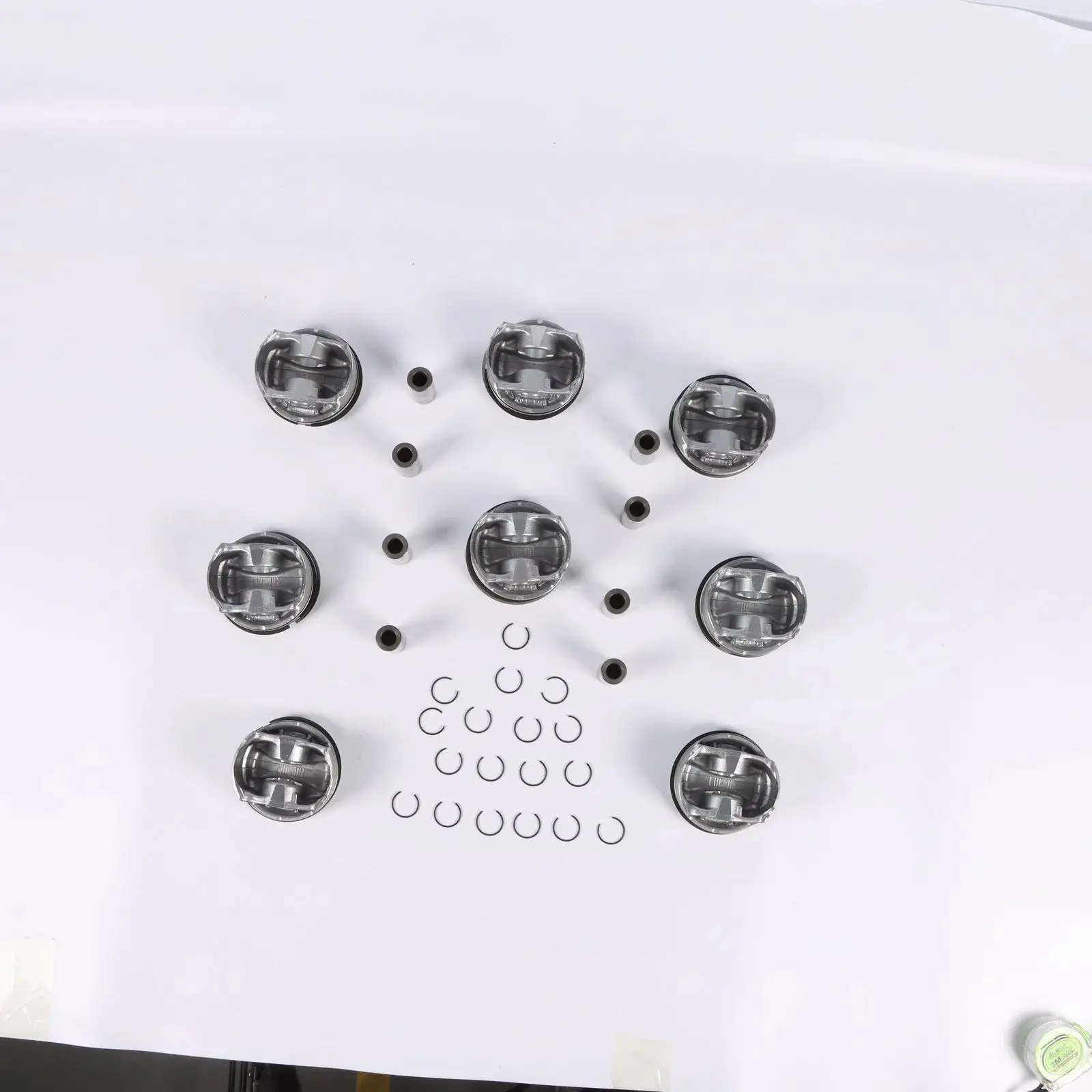 

8 шт. комплект поршней двигателя 24 мм 92,9 мм для Mercedes-Benz W222 W166 W221 4,6 л 4,7 л детали двигателя