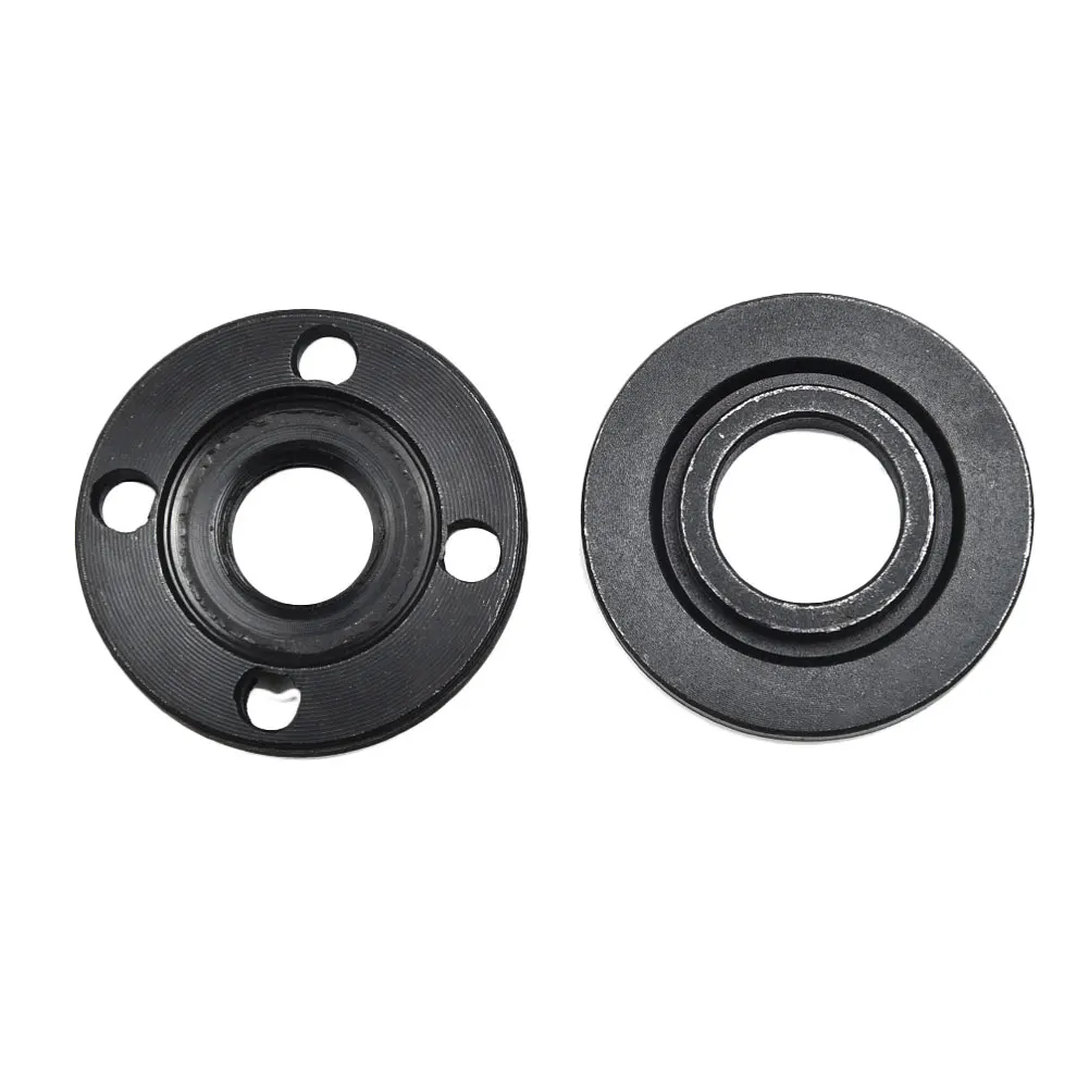 2 pz M14 Filettatura Smerigliatrice Angolare Flangia Dado Set Strumenti di Ricambio In Metallo 14mm Filettatura Mandrino Utensili Elettrici Smerigliatrici Dadi di Bloccaggio In Acciaio
