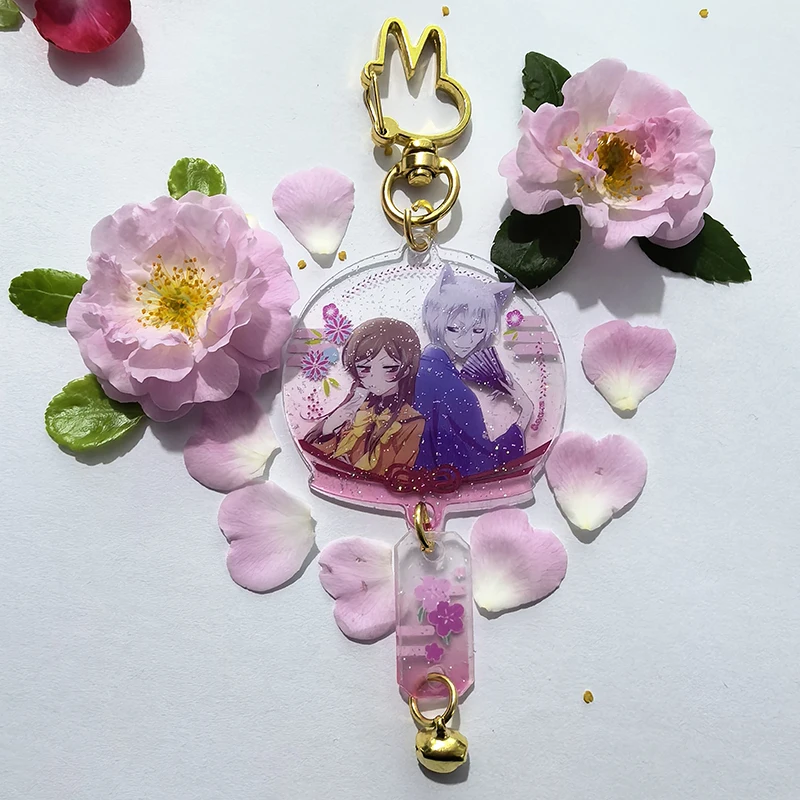 Anime kamisama love Tomoe Momozono Nanami Cosplay Keychain Keyring Kawaii Acrylic Key Chain Accessory Ornament Gift Prop view 5