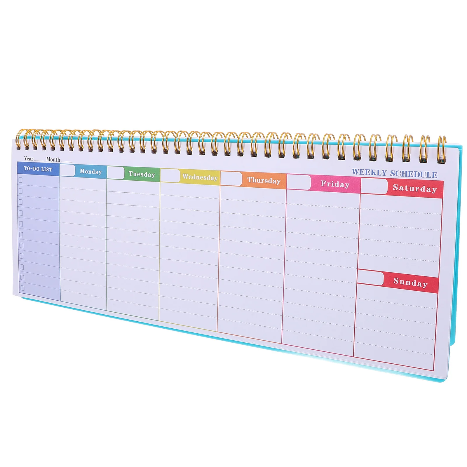 

Блокнот-еженедельник, небольшой портативный блокнот с расписанием для офиса, путешествий, органайзер для ежедневного планирования, ежедневник