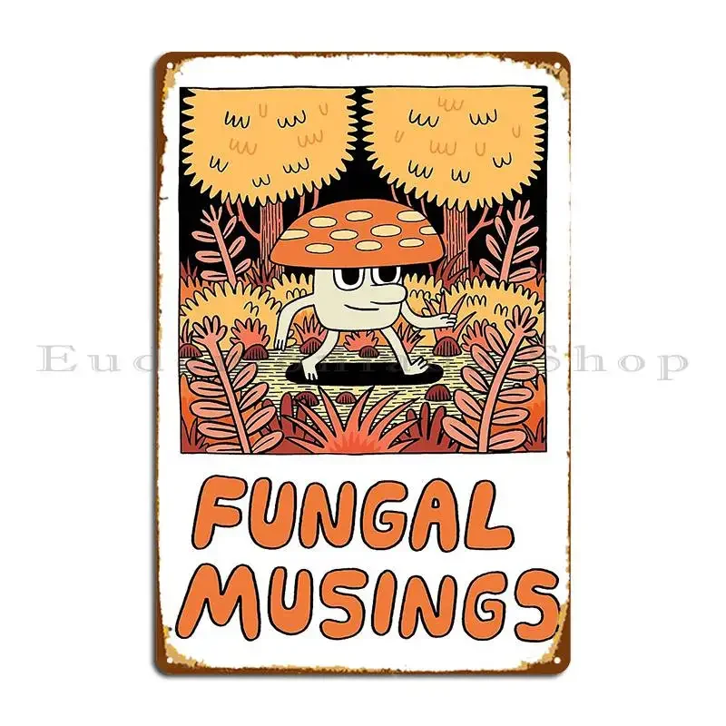 الفطرية Musings علامات معدنية سينما المرآب بار طباعة المرآب تين تسجيل ملصق #1