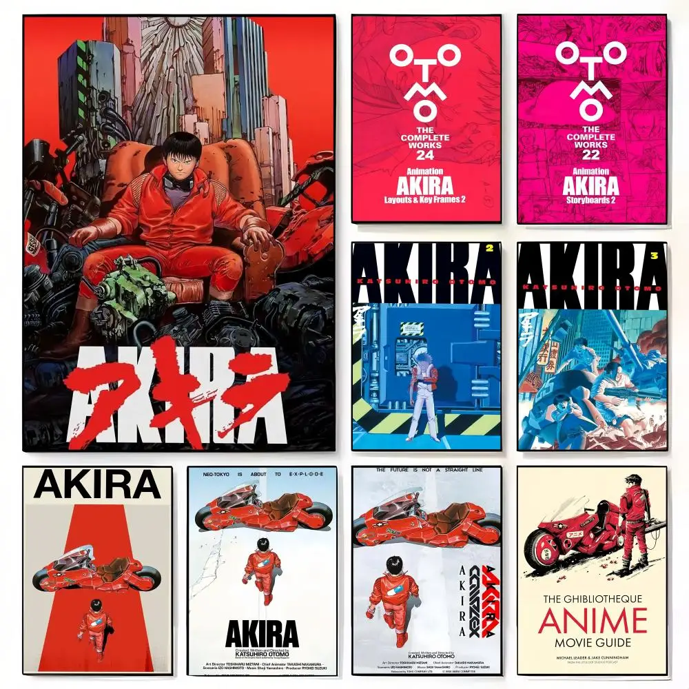 Anime A-Akira Poster Decorative Wall Art for Living Rooms, Bedrooms, Bars & Cafés, Stylish Home Décor Gift