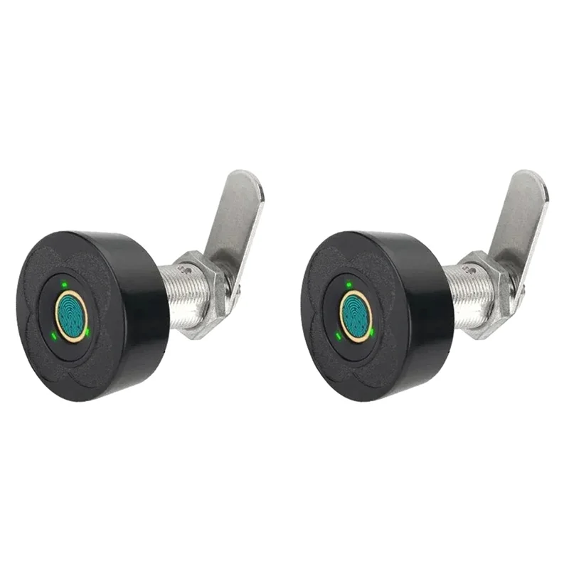 【nuovissimo】2x-serratura-intelligente-per-cassetti-con-impronte-digitali-sicurezza-elettronica-per-armadietti-a-doppia-porta-per-armadi-scarpiere-cassette-postali-a