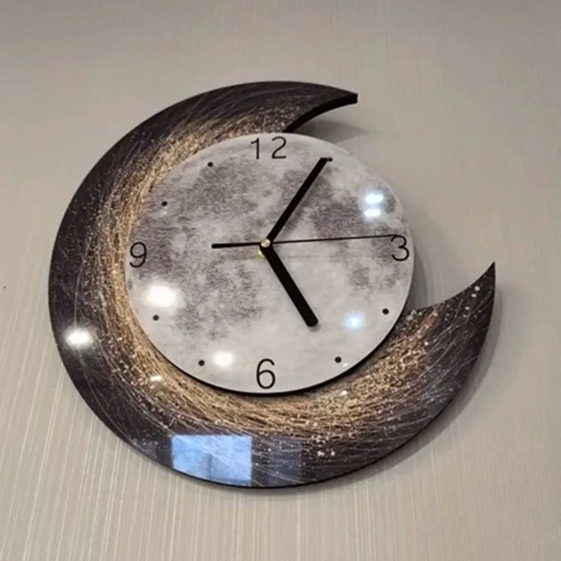 Silent Wall Clocks Living Room Luxury Decorative Wall Clock Bedroom Elegant Hanging Clocks Modern Creative Hanging Watch