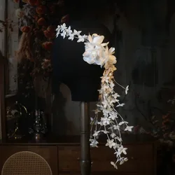 French Headgear Handmade Lily of the Valley Hair Band Mori Retro Wedding Hair Accessories