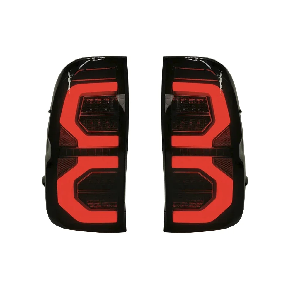 1 PAIR LED TAIL LIGHT ASSEMBLY AUTO REAR LAMP FIT FOR TOYOTA HILUX REVO ROCCO 2015-2023 BRAKE TURN SIGNAL REVERSE REAR LIGHT