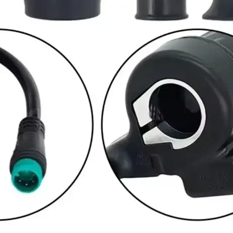 Adjustable 23X Throttle Grip For Electric Mountain Bikes E-Bikes Provides Smooth Speed Control For Enhanced Riding Performance