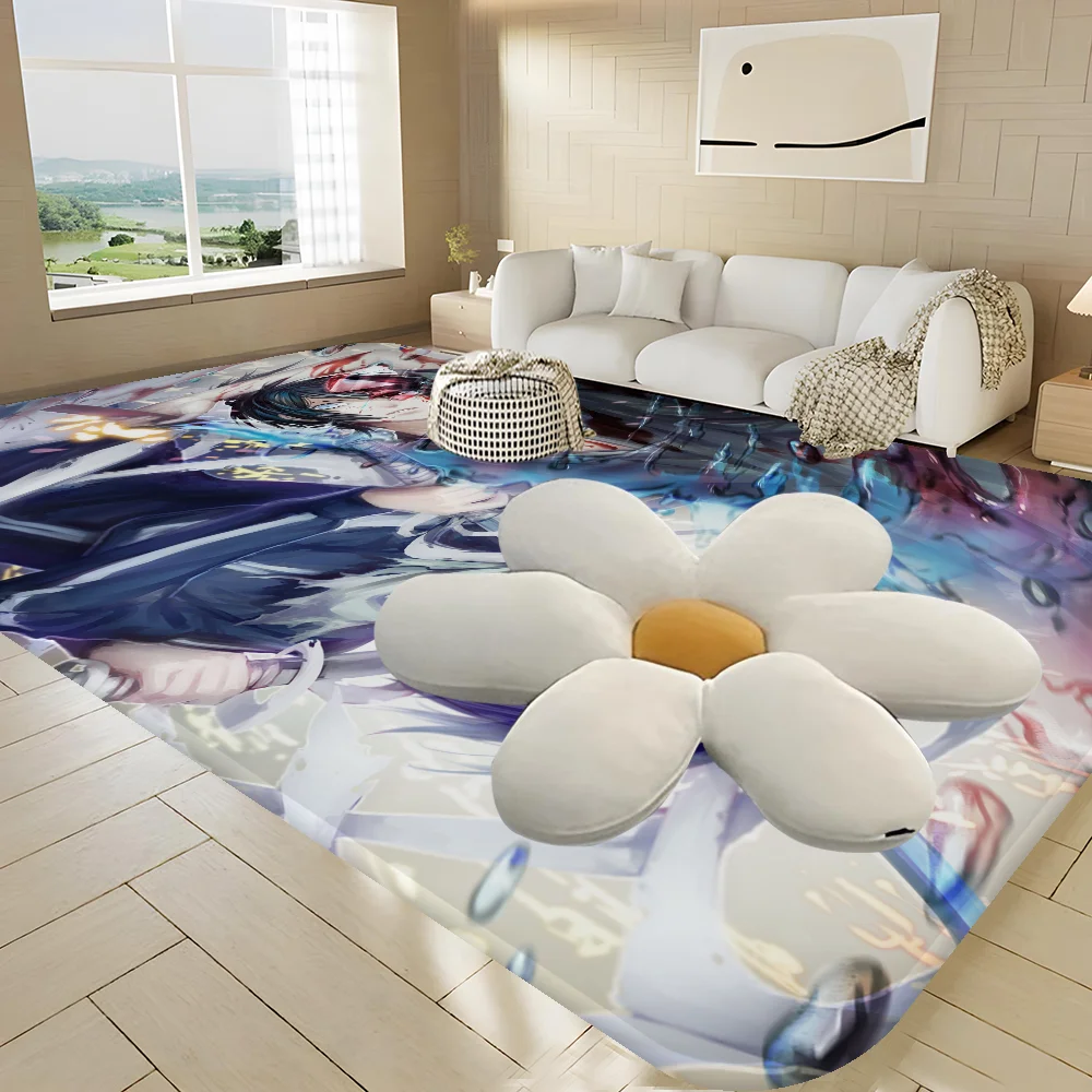 Noragami Anime Long Rugs Cheaper Anti-slip Modern Living Room Balcony Printed Bedside Area Rugs