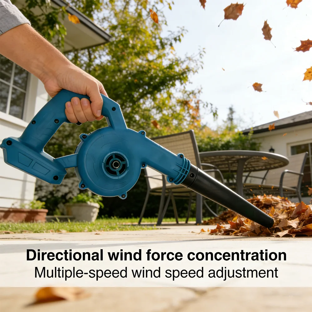 

Беспроводной электрический воздуходувка 2 в 1 Ручной воздуходувка для листового компьютера Очиститель пылесборника для батареи 18 В (без батареи)