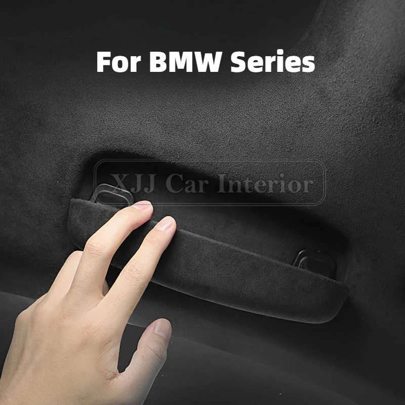 Suede Glasses Case Car Sunglasse Storage Box Trim For BMW 1 2 3 4 5 6 7 Series F20 F22 F30 F31 F32 F33 F36 F10 M F06 F12 F13 F15