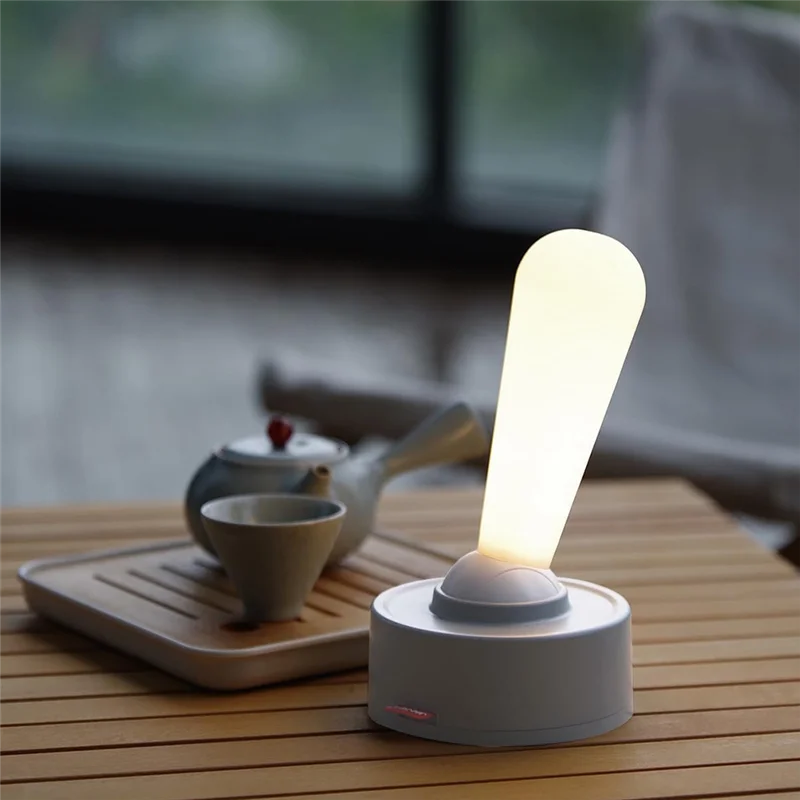 Ingenious-2Pack Lever Light Ambient Lighting Stick Lamp Shake Toggle Switch Rechargeable LED Night Light Wall Light, Fine Workma