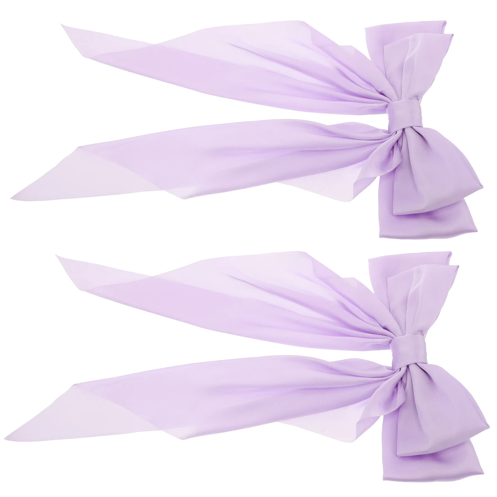 2 Pcs Bow Hairpin Bows for Women Ribbons Clips Snap Modeling Accessories Cloth Bride Barrettes