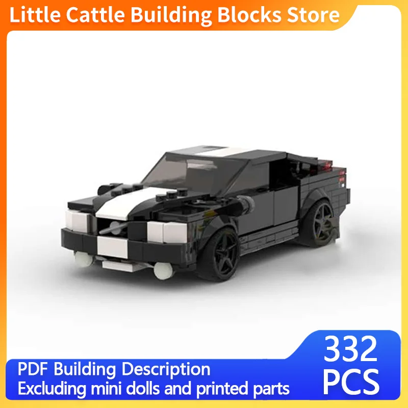City Car Model MOC Building Bricks S60 Sporty Compact Luxury Sedan Modular Technology Children Holiday Gifts Assemble Toys Suit