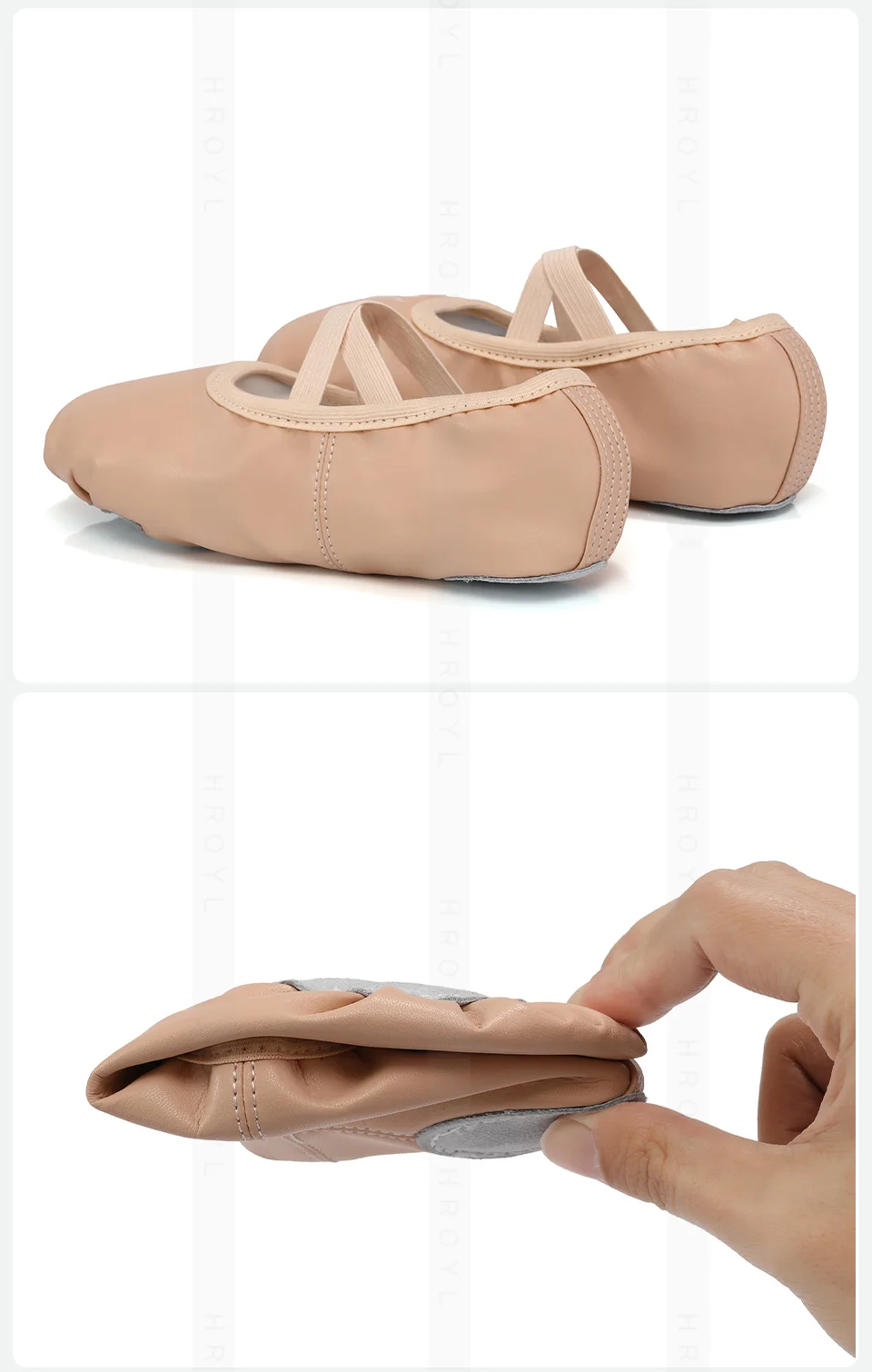 Ballett Tanzschuhe Mädchen Frauen Ballett Tanzschuhe Wohnungen für Damen Damen Ballett Hausschuhe Schuhe Salsa Praxis Trainingsschuhe – Detail 8