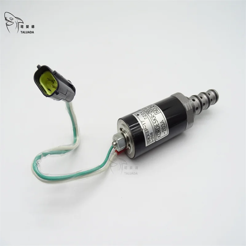 KDRDE5KR-20 40C70-230A para válvula solenoide Kobelco R215-7 R225-7 SK200-6 SK200-3 DH200-7 EC210 válvula solenoide de bomba hidráulica