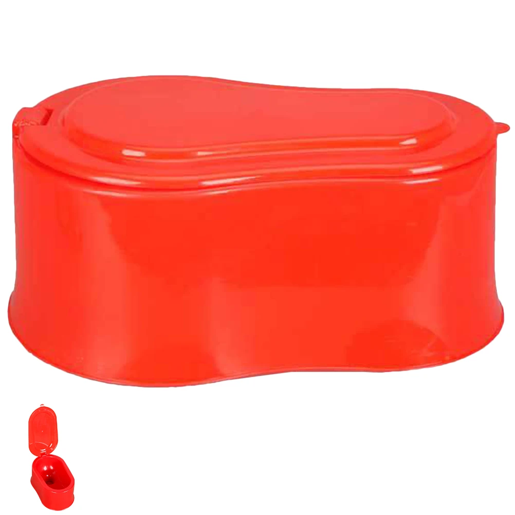 

Sturdy Plastic Temporary Toilet For Workers Portable Lightweight Durable Simple Design Safe Easy Carry Construction Site Camp