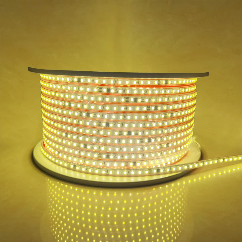 LED Strip 220V Ribbon LED Waterproof White Warm White Led Tape for Room 10M 15M 20M 25M 30M 50M Flexible Lights with Adhesive